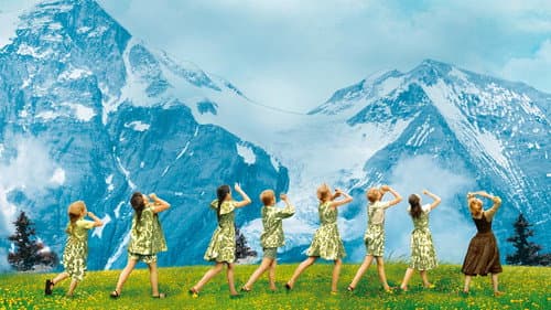 Backdrop for The Sound of Music